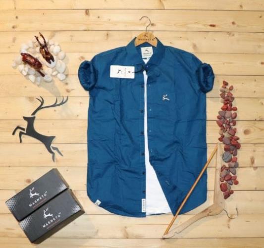 Inspired MAGNETO PREMIUM PLAIN SHIRTS.