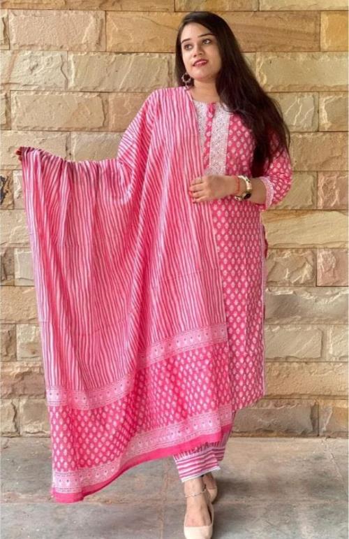 Session wear the party look  kurti with pent dupppta????.