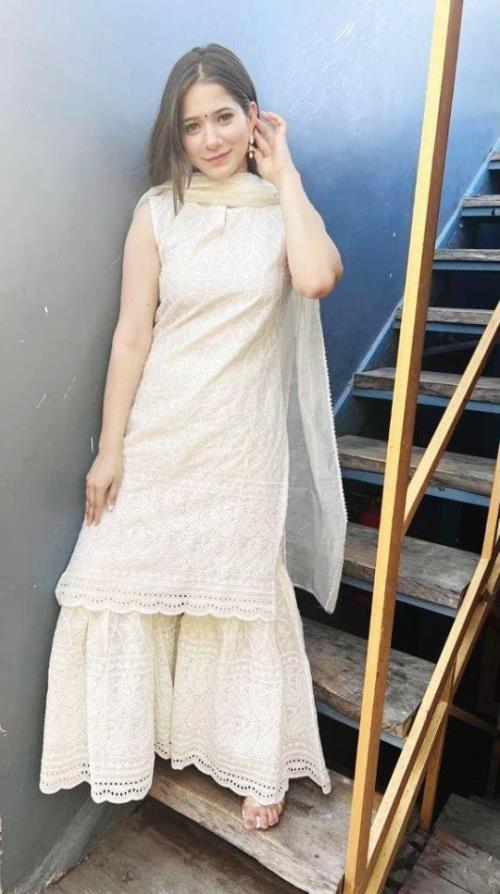  sharara set with sequence .