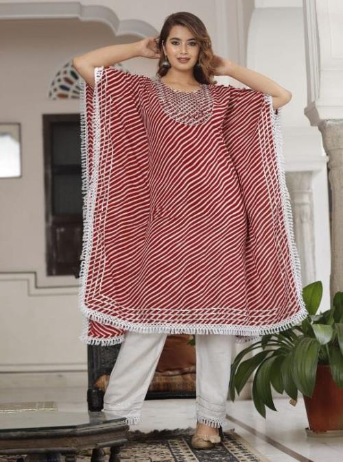 Kaftan with pant.
