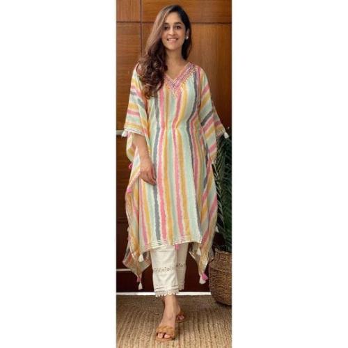 Reyon fabric fine quality kurti