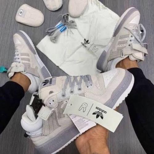Inspired by Adidas Bad Bunny Grey Sneakers - Top-End Quality, 100% Same as OG Design  .