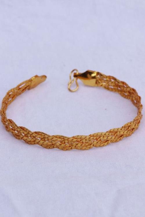 Men's Golden Chain Bracelet