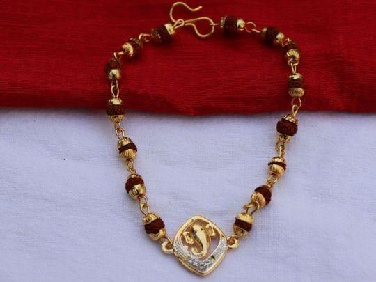 Men's Rudraksh Bracelet.