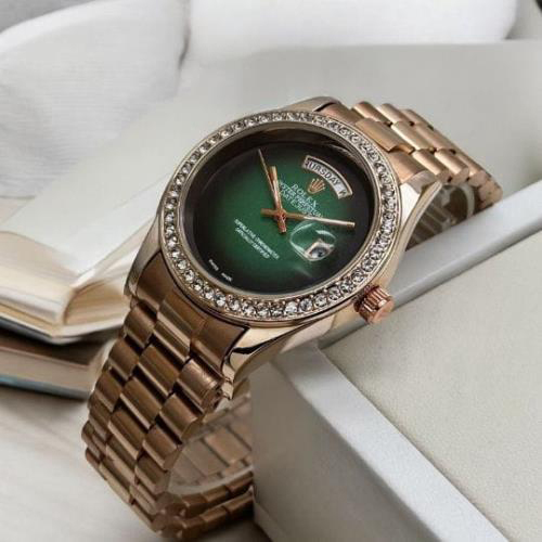 Rolex Mens Diamond Watch
