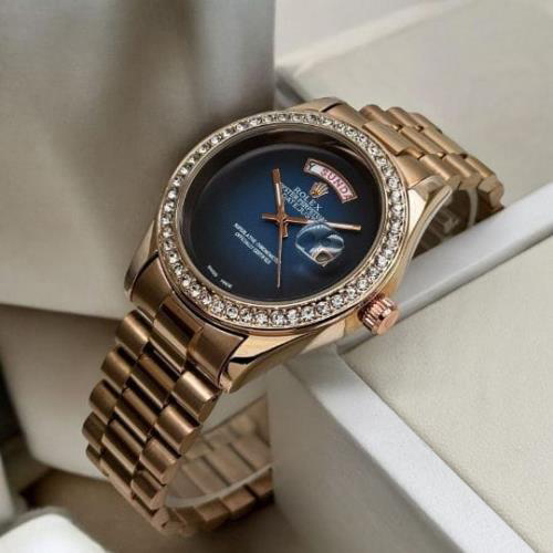 Rolex Mens Diamond Watch
