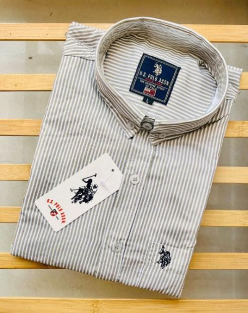  Inspired US Polo Mens Regular Fit Check Shirt