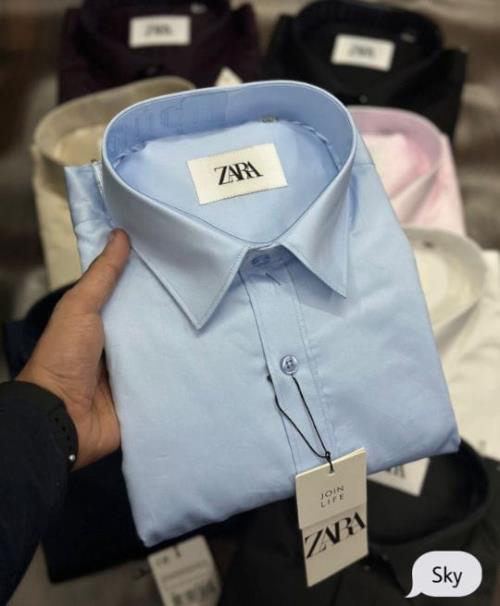  Inspired ZARA High-Quality Pure Cotton Shirt