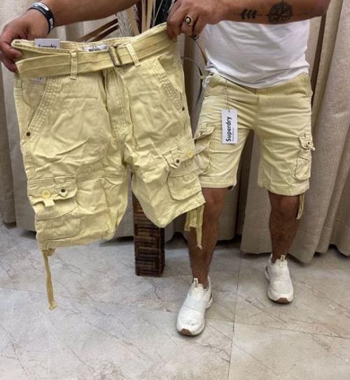 Inspired 100% PURE COTTON PREMIUM CARGO SHORTS