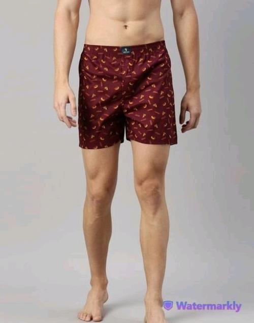 Pre John Mens Printed Boxers Set ( Pack Of 2 )