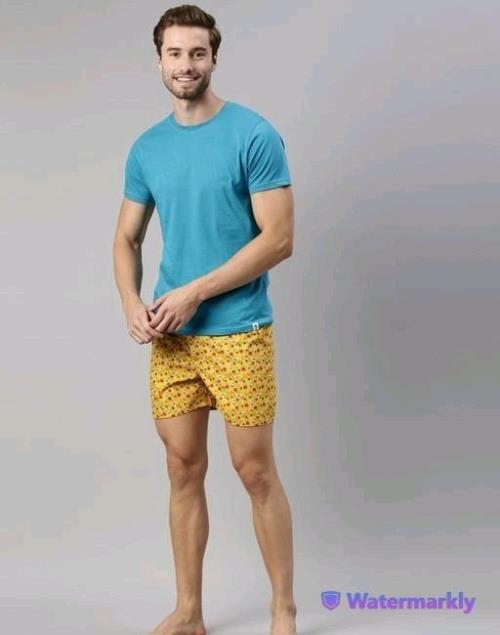 Pre John Mens Printed Boxers Set ( Pack Of 3 )