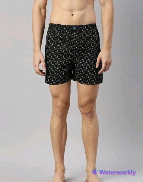 Pre John Mens Printed Boxers Set ( Pack Of 3 )