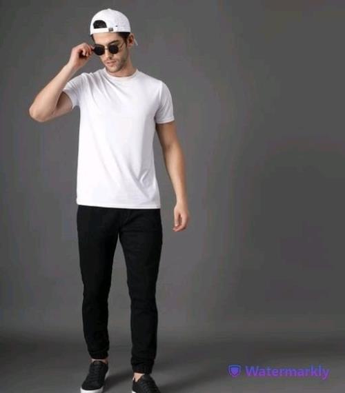 Mens Jogger Black Jeans