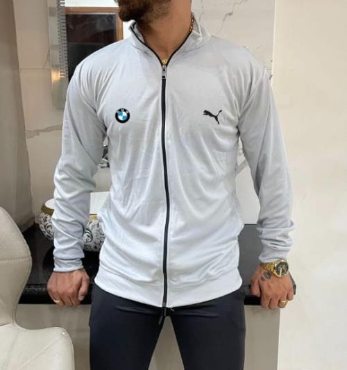 Inspired by Puma Chain Upper Bomber 4 Way Lycra Jacket.
