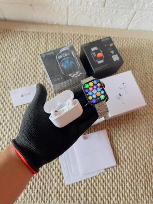  NOISE WATCH AND AIRPOD PRO 2 COMBO SET .