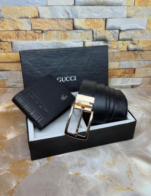 Inspired by GUCCI Combo – Reversible Belt & Wallet | Premium Quality | With Brand Box | Size 30-44  