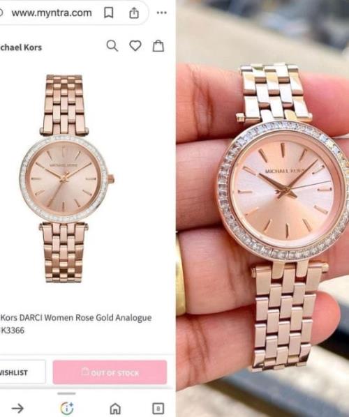 Inspired by Michael Kors Ladies Everest Watch | 7A Premium Quality | Stunning Rose Gold Steel with G