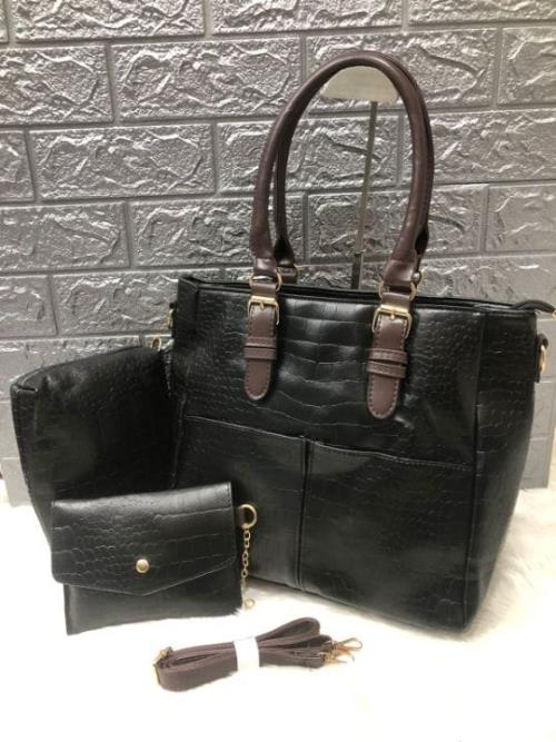 3pcs set Genuine Leather .