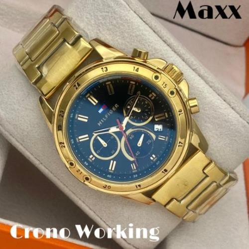 TOMMY GOLDEN GENTLE MAN WATCH FOR MEN.