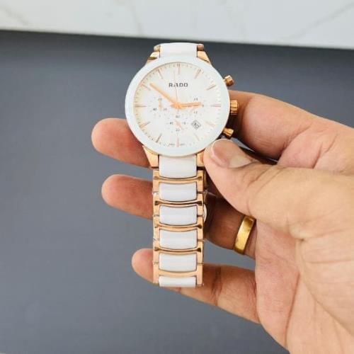inspired by  RADO DIASTAR CERAMIC CHRONO WATCH.