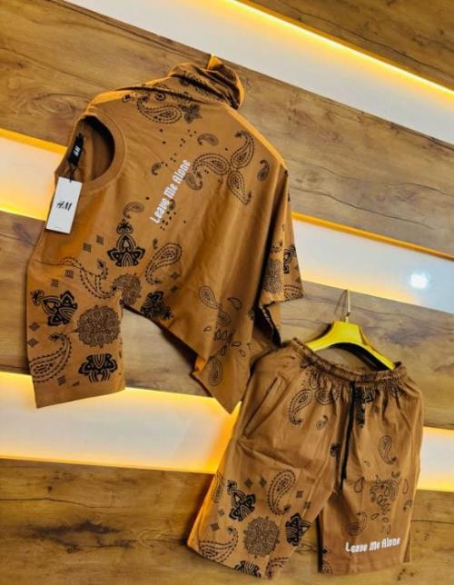 Inspired by Original H&M Co-Ord Set – 2025 Store Article | Premium Heavyweight Cotton Lycra Fabric |