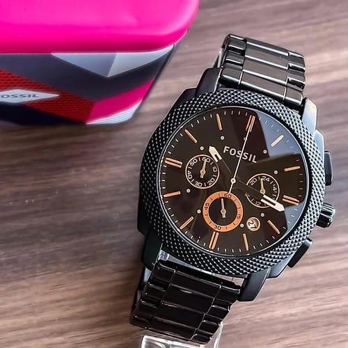 INSPIRED FOSSIL ALL CRONO WORKING MEN'S WATCH