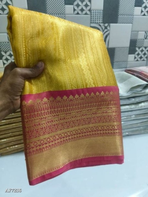 Banarasi Zari Tanchui Saree for Women – Inspired Traditional Design with Rich Tanchui Weave & Broad 