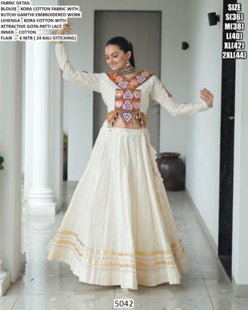 Festive Fusion Navratri 2025 – 5042A Premium Designer Ethnic Wear for Women | 1-Piece Statement Outf