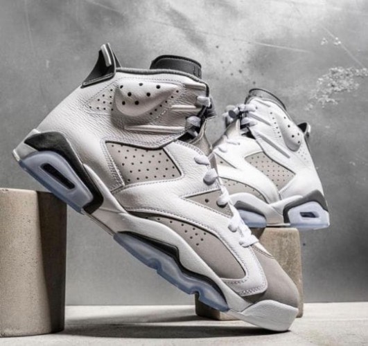Jordan 6 Cool Grey .