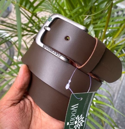 Premium 100% Leather Belts – Inspired by Woodland, CK, Tommy Brands | Pack of 4 Stylish Designs & Co
