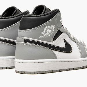 Nike Air Jordan 1 Mid – Smoke Grey Anthracite | Inspired Sneakers | Premium UA Quality | Iconic Desi