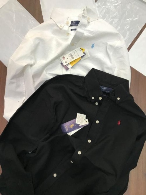 Men's Premium Cotton Shirt – Inspired by Polo Ralph Lauren | 2025 Store Article | Embroidered Logo |