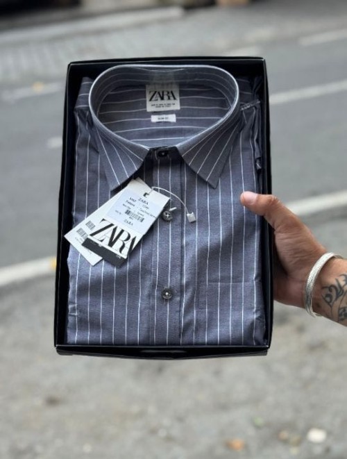  Premium Men's Shirt – Inspired by ZARA | 100% Original Quality | Current Store Article | Very Premi
