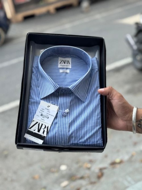  Premium Men's Shirt – Inspired by ZARA | 100% Original Quality | Current Store Article | Very Premi