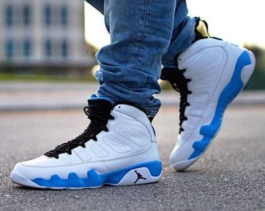 Air Jordan Retro 9 “Powder Blue” – Inspired by 100% Original | Premium Quality Sneakers | Iconic Hig