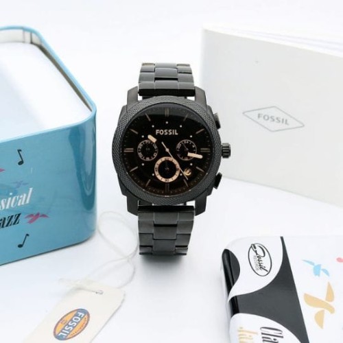 Men's Luxury Watch – Inspired by Fossil FS4682 | 7AA Premium Quality | 42mm Dial | Elegant Chronogra