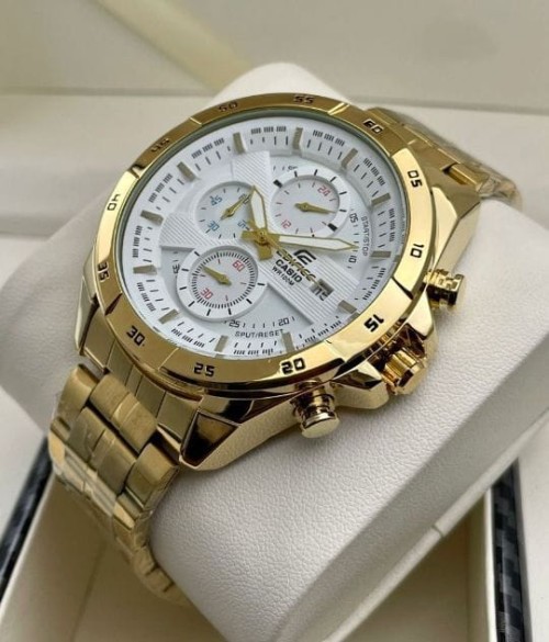 Casio New Edifice Full Gold.