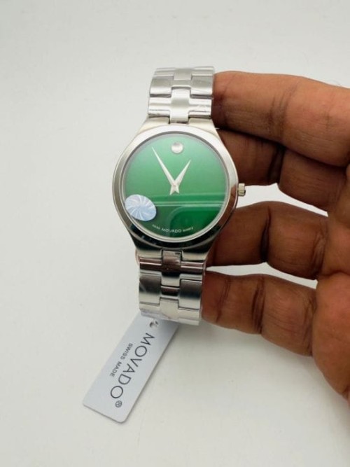  Premium MOVADO Analog Watch for Men | Slim Japanese Quartz Movement | Luxury Battery-Operated Desig