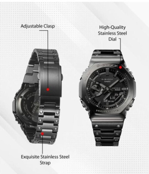 G-Shock GM-B2100 Analog-Digital Men’s Sports Watch | Shock & Water Resistant, Stopwatch, Countdown T