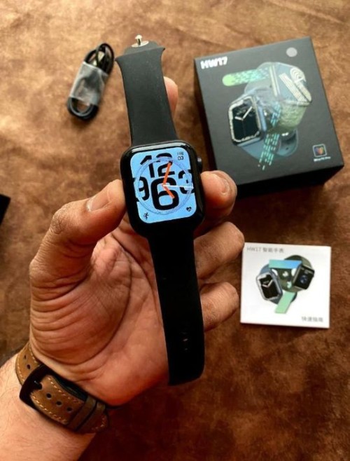 World Most Fame Smart watch Hw17 Look like Same Apple Serice 7 Original Quality .