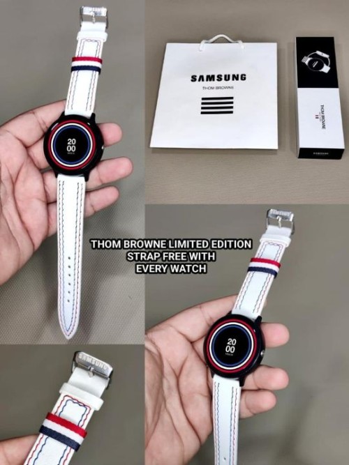 SAMSUNG ACTIVE 2 THOM BROWNE LIMITED EDITION SMARTWATCH 2022 .