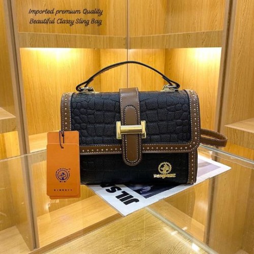Inspired by Designer Style – New Imported Classy Sling Bag for Women, PU Vegan Leather, Stylish & Co