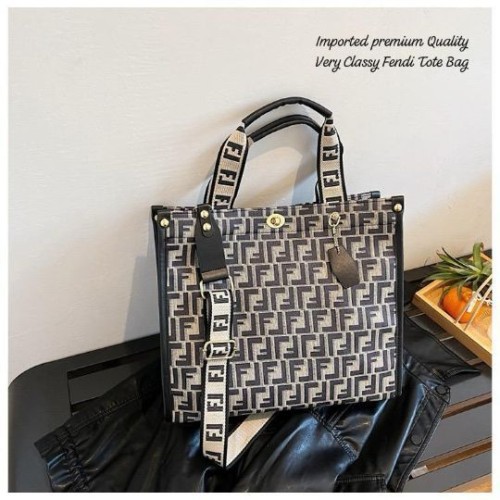 Imported Premium PU Leather Handbag – Inspired by Designer Styles | Durable & Stylish Tote Bag for O