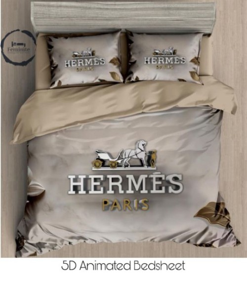 5D Printed King Size Bedsheet Set – High Definition Panel Print | Premium Soft Fabric | Luxury Desig