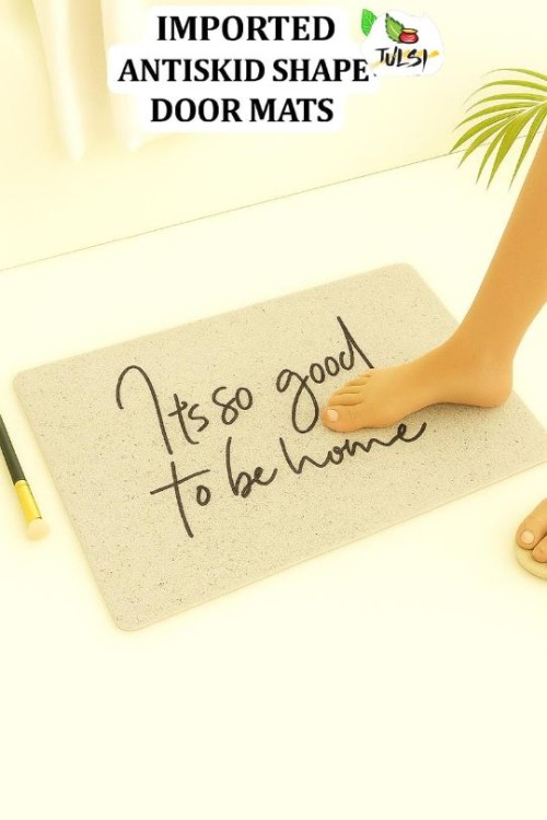 Imported Anti-Skid Soft Microfiber Door Mat | Super Absorbent Water Absorbing Rug | Durable Floor Ma
