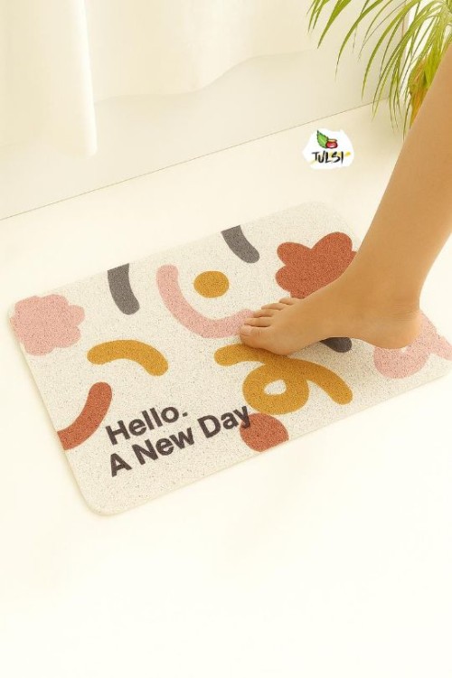 Imported Anti-Skid Soft Microfiber Door Mat | Super Absorbent Water Absorbing Rug | Durable Floor Ma