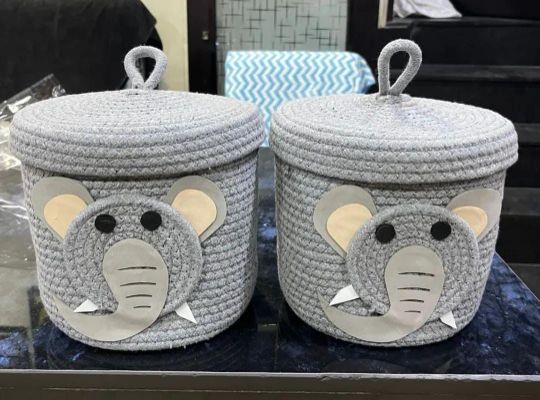 Kids Character Lid Storage Basket – Inspired by Special Gifting Ideas | Multi-Purpose Organizer for 