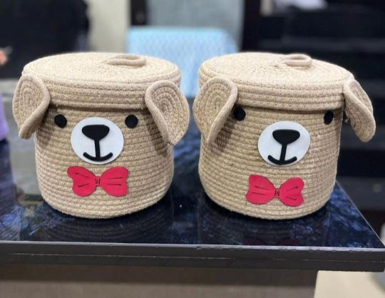 Kids Character Lid Storage Basket – Inspired by Special Gifting Ideas | Multi-Purpose Organizer for 