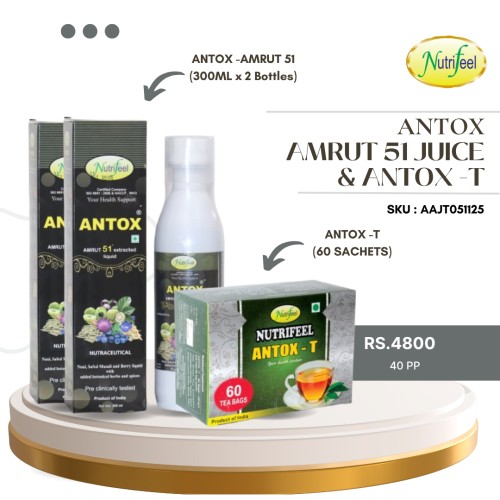 ANTOX AMRUT 51 JUICE AND ANTOX-T